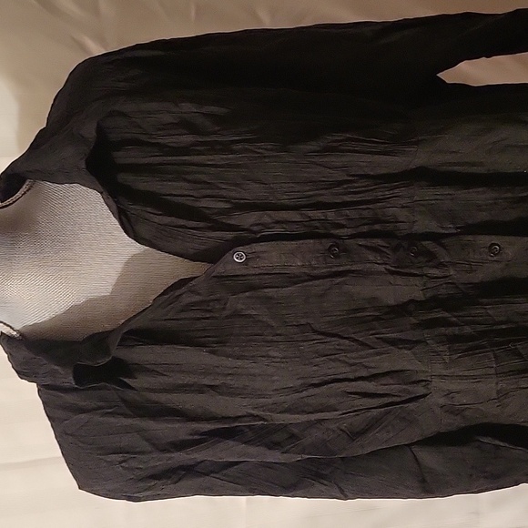 A.L.C. Black Button Down Shirt for Women, Size: 2X, NWT - Picture 2 of 9
